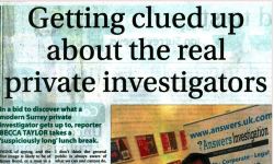 Private Investigator Media articles